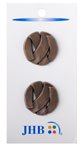 Branded Buttons - Antique Copper