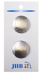 Banded Buttons - Silver/Gold