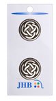 Celtic Knot Button - Silver