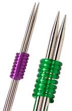 Knitting Needle Coil Wraps by Knit Picks