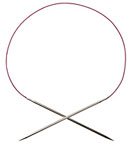 Options Nickel Plated Fixed Circular Knitting Needles