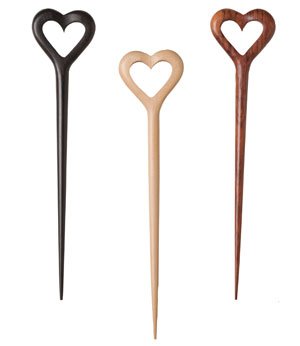 Knitcellaneous Heart Shawl Stick by Knitcellaneous