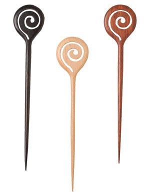Knitcellaneous Swirl Shawl Stick by Knitcellaneous
