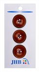 Obidos - Corozo Button - Brown