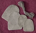 Suede 2-Piece Slipper Bottoms