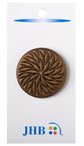 Twisted Flower Buttons - Copper