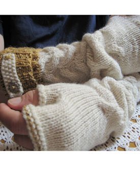 Shake the Barley Fingerless Gloves Pattern