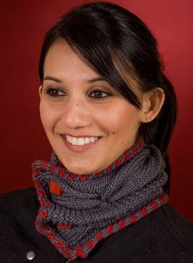 Milk Snake Cowl Pattern