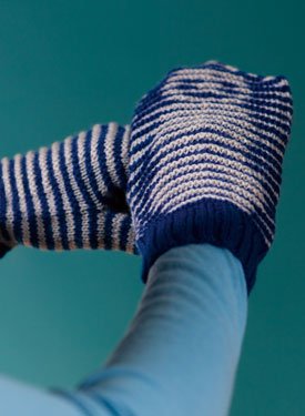 Snowman Illusion Mittens Pattern