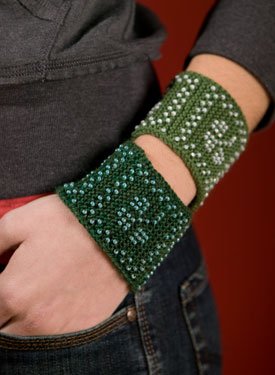 Beaded Shamrock Friendship Bracelet Pattern