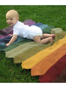 Pickets Baby Blanket Pattern