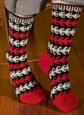 Heart's Ease Socks Pattern