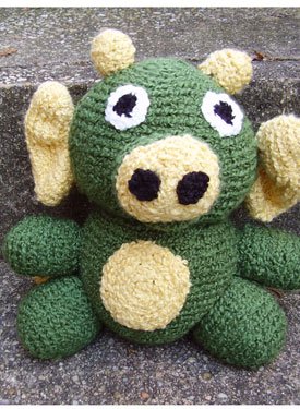 Morris the Dragon Crochet Toy Pattern