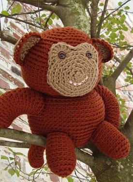 Graeme the Monkey Crochet Toy Pattern