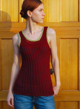 Springtime Lace Tank Pattern