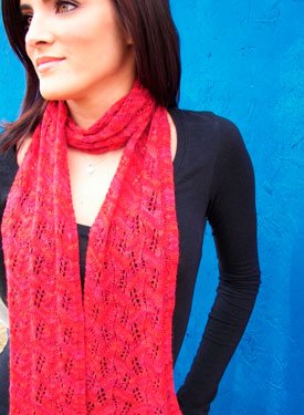 Leaf Lace Scarf