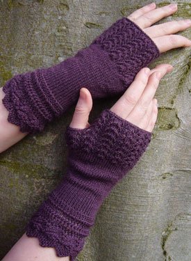 Belladonna Fingerless Mitts