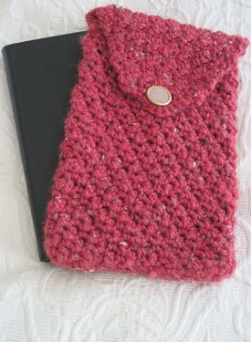 Crocheted eBook Reader Case