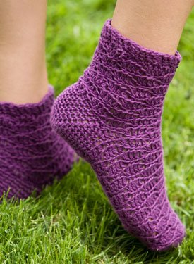 Indigo Dreams Crochet Socks