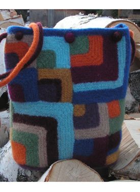 Mitered Square Quilt Tote Pattern