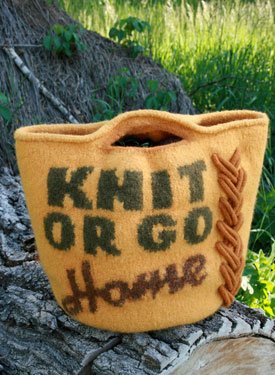 Knit or Go Home Bag