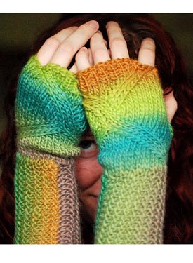 Swerve Fingerless Mitts