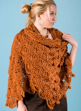 SunRays Crochet Shrug & Shawl
