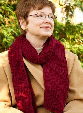 Reversible Ribbed Scarf