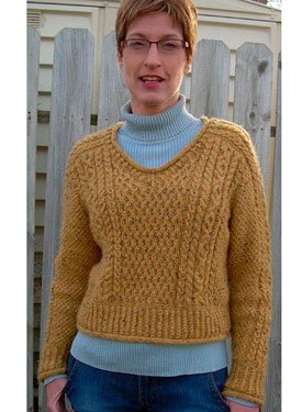 Lucky in Love Cable Pullover
