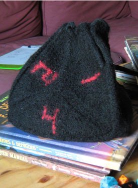 D4 Bag of Dice Holding