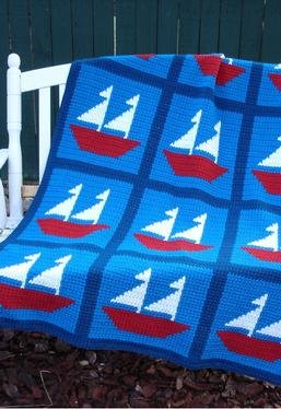 Sail Away Crochet Afghan