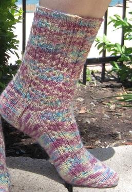 Rose Colored Glasses Socks