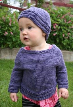 Merry-Go-Round Child Sweater & Hat