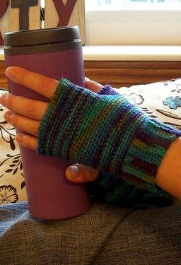 Imagination Fingerless Crochet Gloves