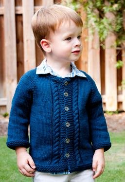 Bigger Bitty Cabled Cardigan