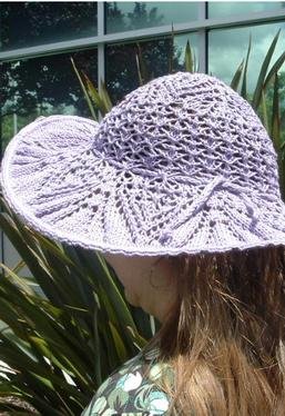 Doily Inspired Lace Hat 