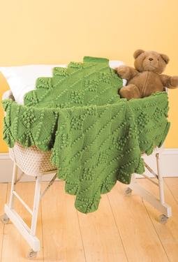 Beads and Bobbles Baby Blanket 