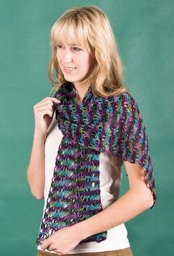 Eye of the World Crochet Stole