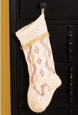 Beaded Beauty Christmas Stocking