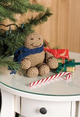 Chubby Amigurumi Crochet Gingerbread Man