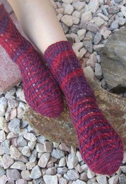 Branches and Blooms Socks