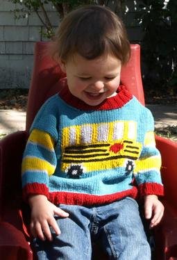 Sam Gus' School Bus Sweater