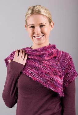 Friendliest Flower Shawl