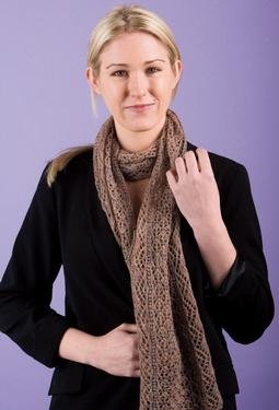 Khaki Lace Scarf/Shawl