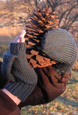 Pop Top Mittens for Adults