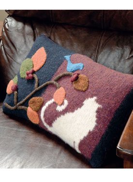 Felted Applique Pillow Pattern