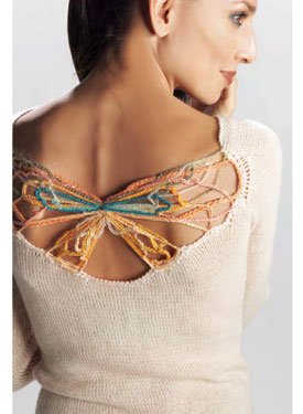 Butterfly Sweater Pattern