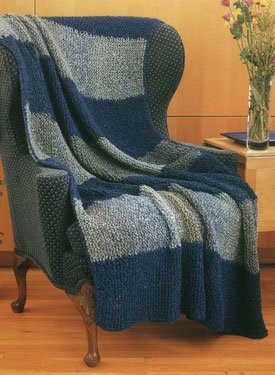 Easy Strip Throw Pattern