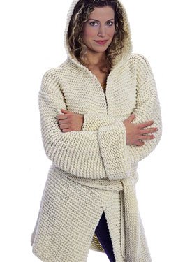 Hooded Big Coat Pattern