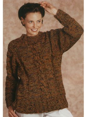 Center Cable Pullover Pattern